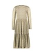 Like Flo winter mesh midi jurk meisjes - zand - Mae - AOP
