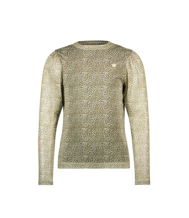 Like Flo winter mesh top meisjes - zand - Estee