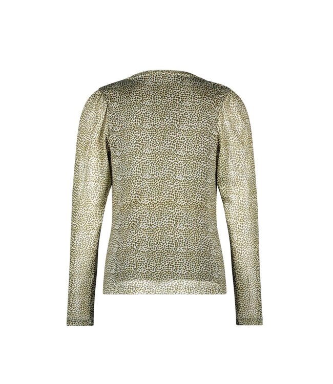 Like Flo winter mesh top meisjes - zand - Estee