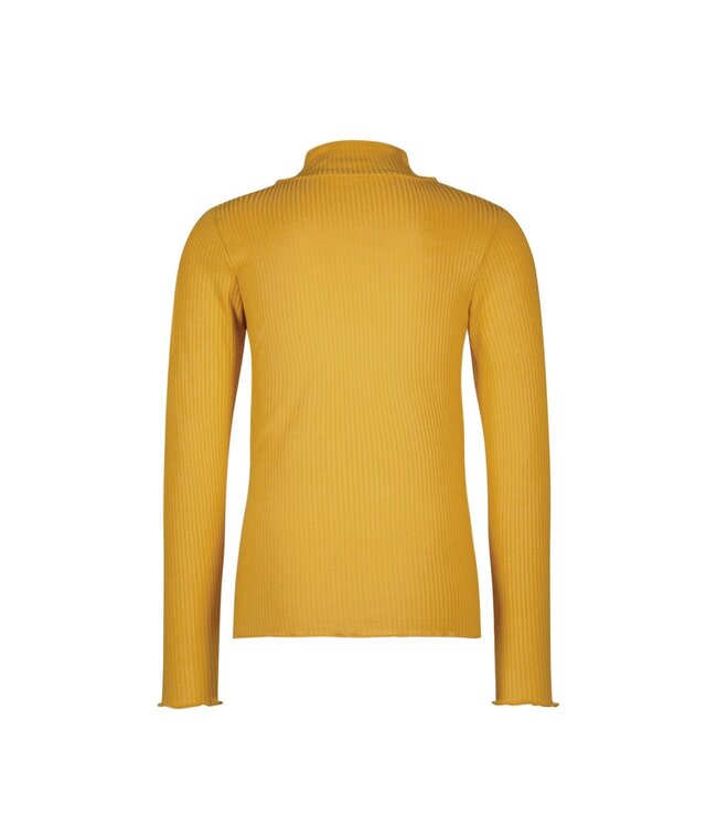 Like Flo winter t-shirt meisjes - geel - Eef - rib - col