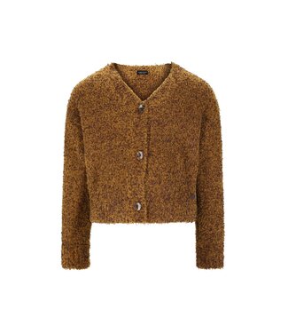 Like Flo winter vest meisjes - geel - Deau - furry