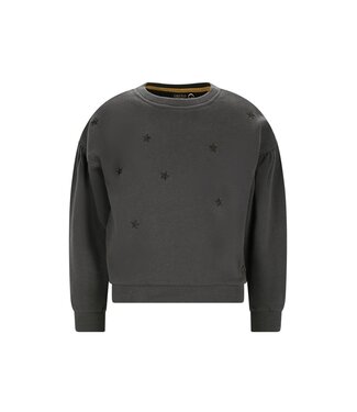 Like Flo winter sweater meisjes - grijs - Danee - print