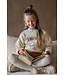 Like Flo winter sweater meisjes - beige - Danee - print