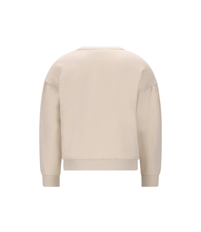 Like Flo winter sweater meisjes - beige - Danee - print