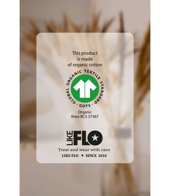 Like Flo winter sweater meisjes - beige - Danee - print