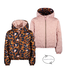B.Nosy winter winterjas meisjes - roze - Jessie - reversible