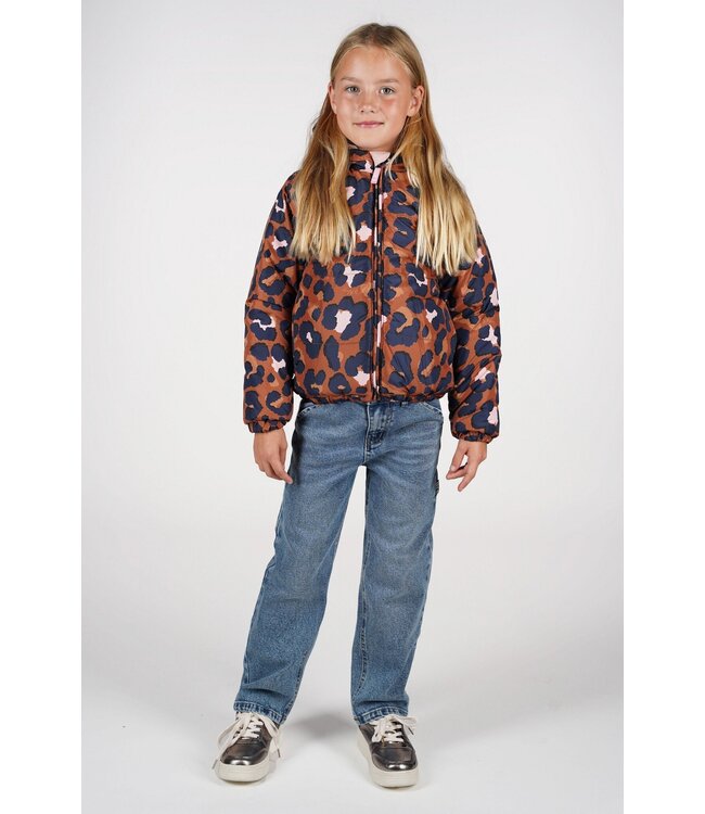 B.Nosy winter winterjas meisjes - roze - Jessie - omkeerbaar