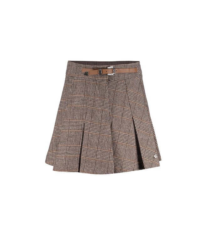 Frankie & Liberty winter rok meisjes - bruin - Western