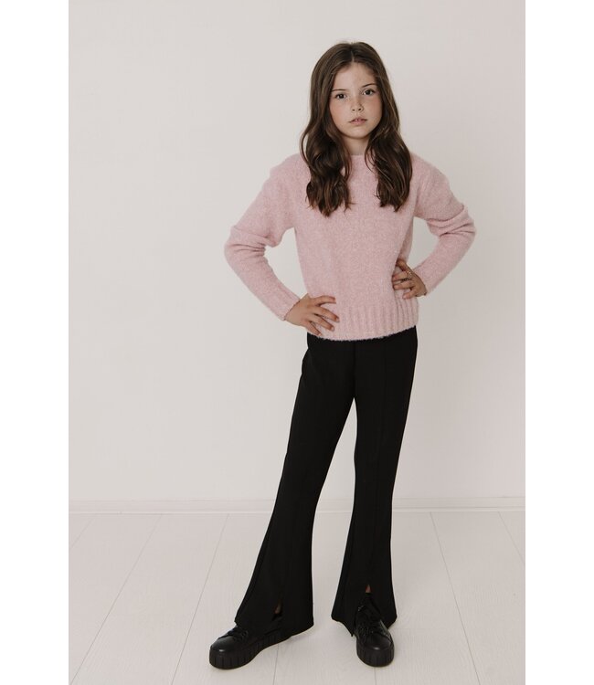 Frankie & Liberty winter sweater meisjes - roze - glitter