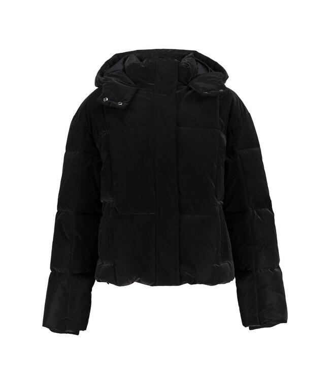 Frankie & Liberty winter winterjas puffer meisjes - zwart - oversized fit
