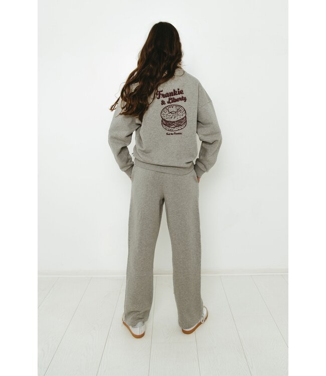 Frankie & Liberty winter sweatshirt meisjes - grijs