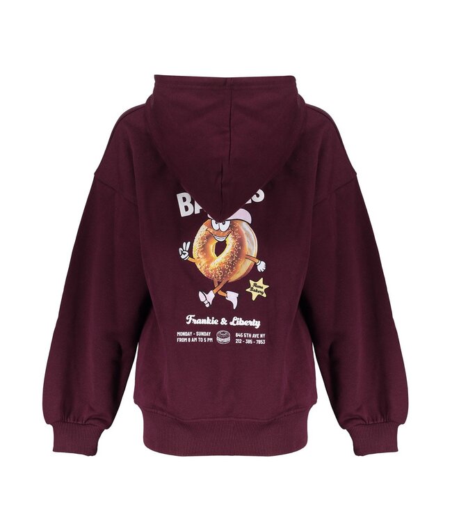 Frankie & Liberty winter hoodie meisjes - rood