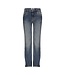 Frankie & Liberty winter jeansbroek meisjes - blauw - bootcut fit