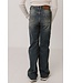 Frankie & Liberty winter jeansbroek meisjes - blauw - bootcut fit