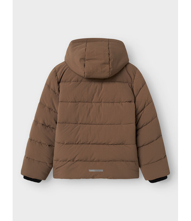 Name it winter winterjas jongens - grijs - puffer - NkmMelvin