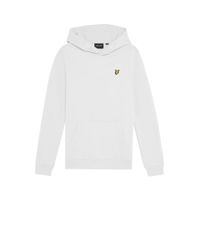 Lyle & Scott winter hoodie jongens - wit
