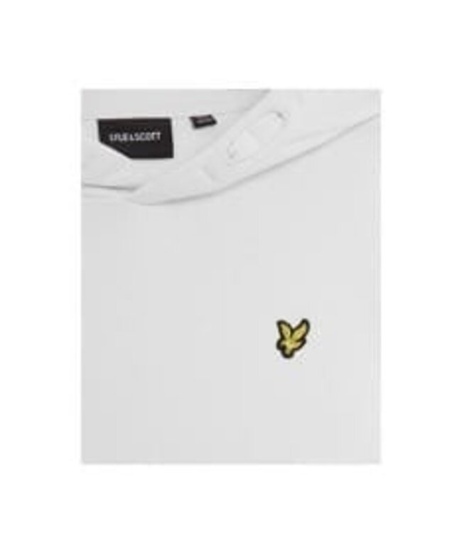 Lyle & Scott winter hoodie jongens - wit