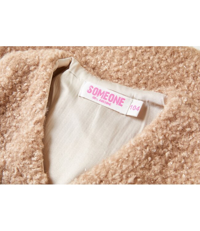 Someone winter gilet meisjes - beige - no sleeve - Aida