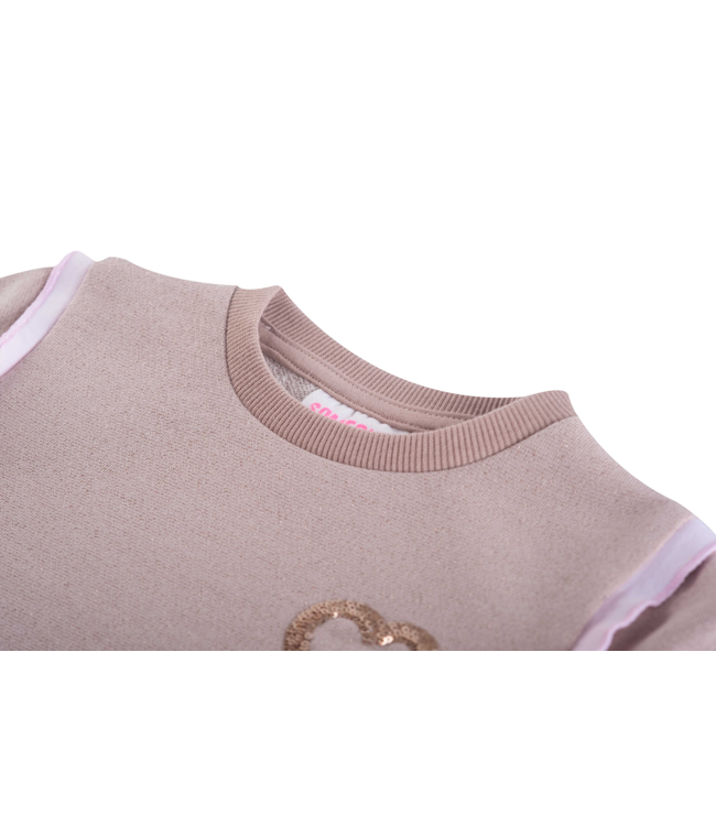 Someone winter sweater meisjes - donker beige - Aida