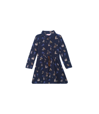 Someone winter jurk meisjes - navy blauw - Dorian