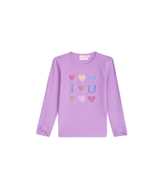 Someone winter t-shirt meisjes - paars - longsleeve - Fauve