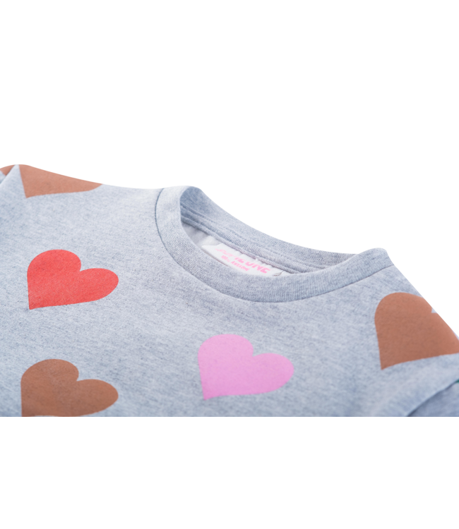 Someone winter sweater meisjes - grijs - Fauve