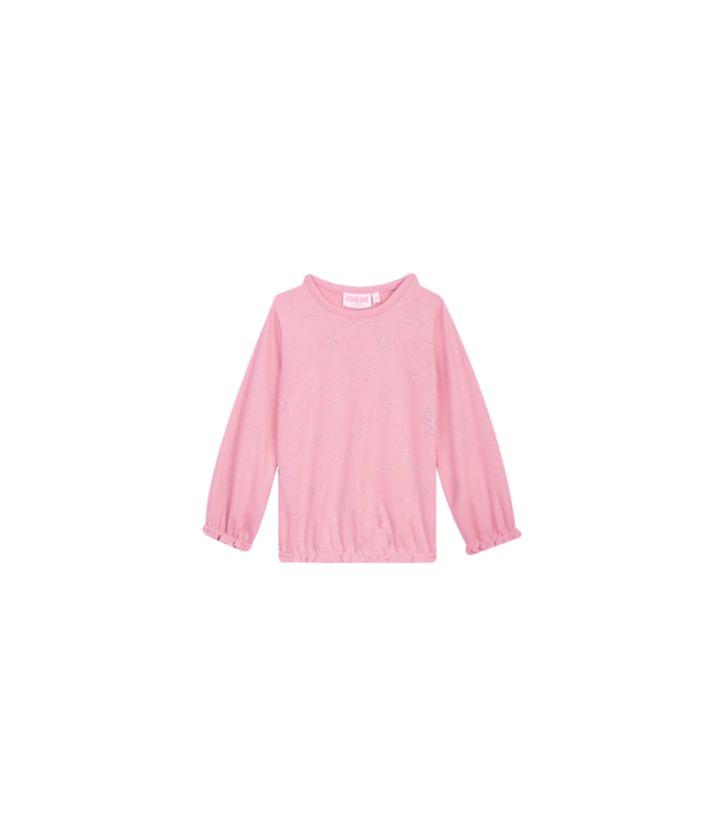 Someone winter t-shirt meisjes - licht roze - Lizanne