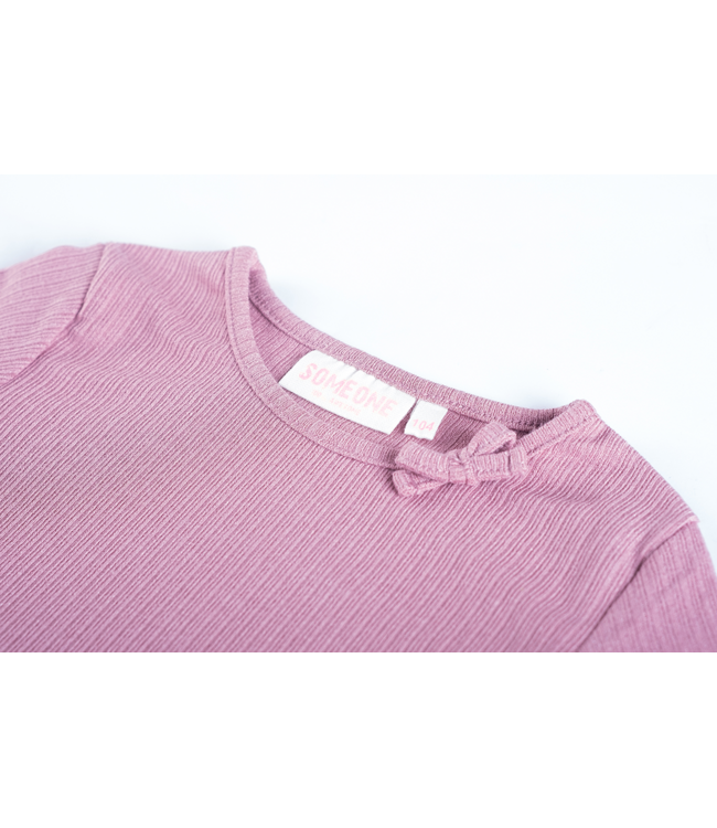 Someone winter t-shirt meisjes - licht paars - Lizanne