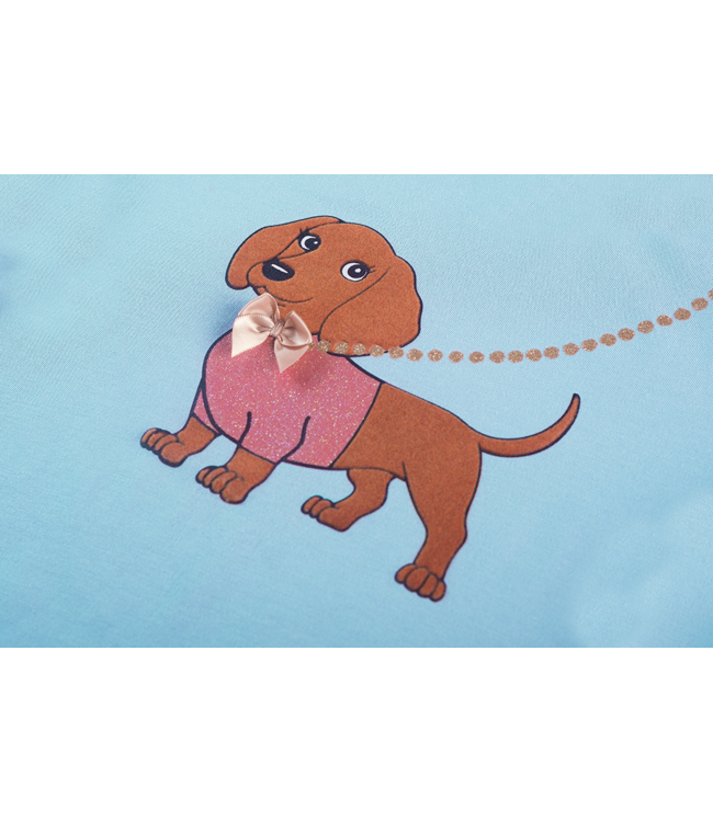 Someone winter t-shirt meisjes - blauw - Lizanne