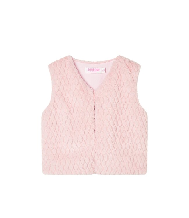 Someone winter top meisjes - licht roze - Lizanne