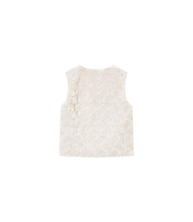 Someone winter gilet meisjes - donker beige - Nel