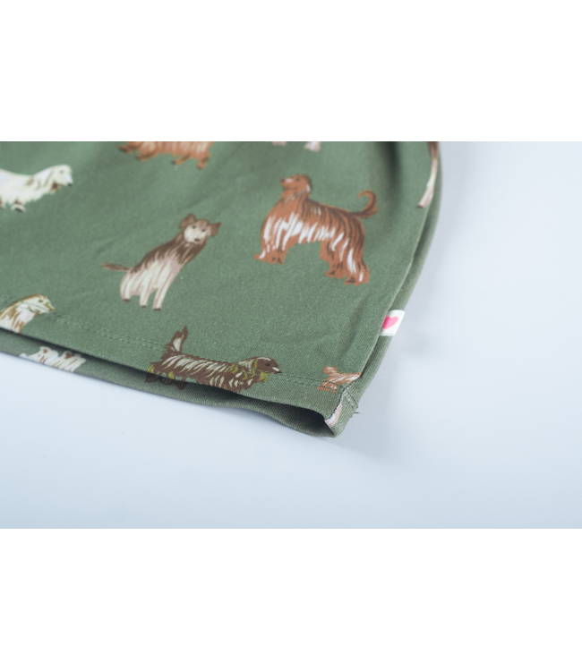 Someone winter rok meisjes - khaki groen - Nel