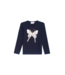 Someone winter t-shirt meisjes - navy blauw - longsleeve - Scottie