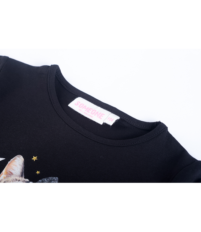 Someone winter t-shirt meisjes - zwart - longsleeve - Willa