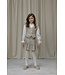 Le Chic winter blouse meisjes - wit - Eclaire