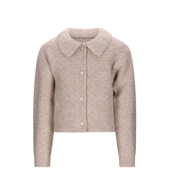 Le Chic winter vest meisjes - goud - Omsky - gebreid