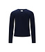 Le Chic winter t-shirt meisjes - navy blauw - Norma - vlinder