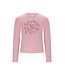 Le Chic winter t-shirt meisjes - roze - Norma - vlinder