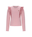 Le Chic winter t-shirt meisjes - roze - Nuffy - confetti-net