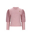 Le Chic winter top meisjes - roze - Noxnu - puffy mouw