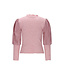 Le Chic winter top meisjes - roze - Noxnu - puffy mouw