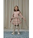 Le Chic winter rok meisjes - rood/bruin - Thamsin - ruffle