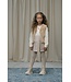 Le Chic winter rok meisjes - goud - Twinny - geplooid, glitter