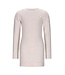 Le Chic winter jurk meisjes - wit - Saknita - gebreid