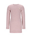 Le Chic winter jurk meisjes - roze - Saknita - gebreid