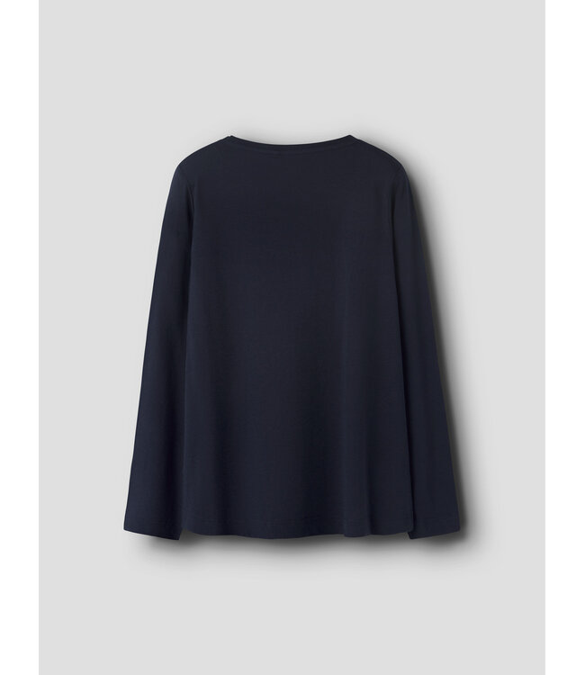 Name it winter top meisjes - navy blauw - NkfViolet - loose fit