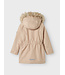 Name it winter winterjas meisjes - beige - NkfMilla - parka