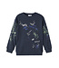 Name it winter sweater jongens - donker blauw - NkmPbambo