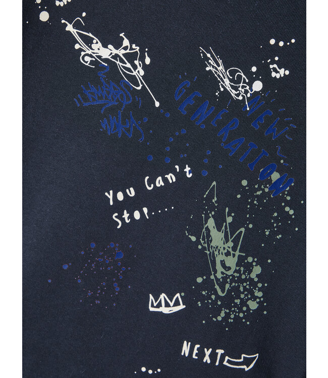 Name it winter sweater jongens - donker blauw - NkmPbambo