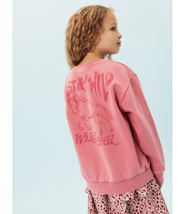 Name it winter sweater meisjes - roze - NkfKassia